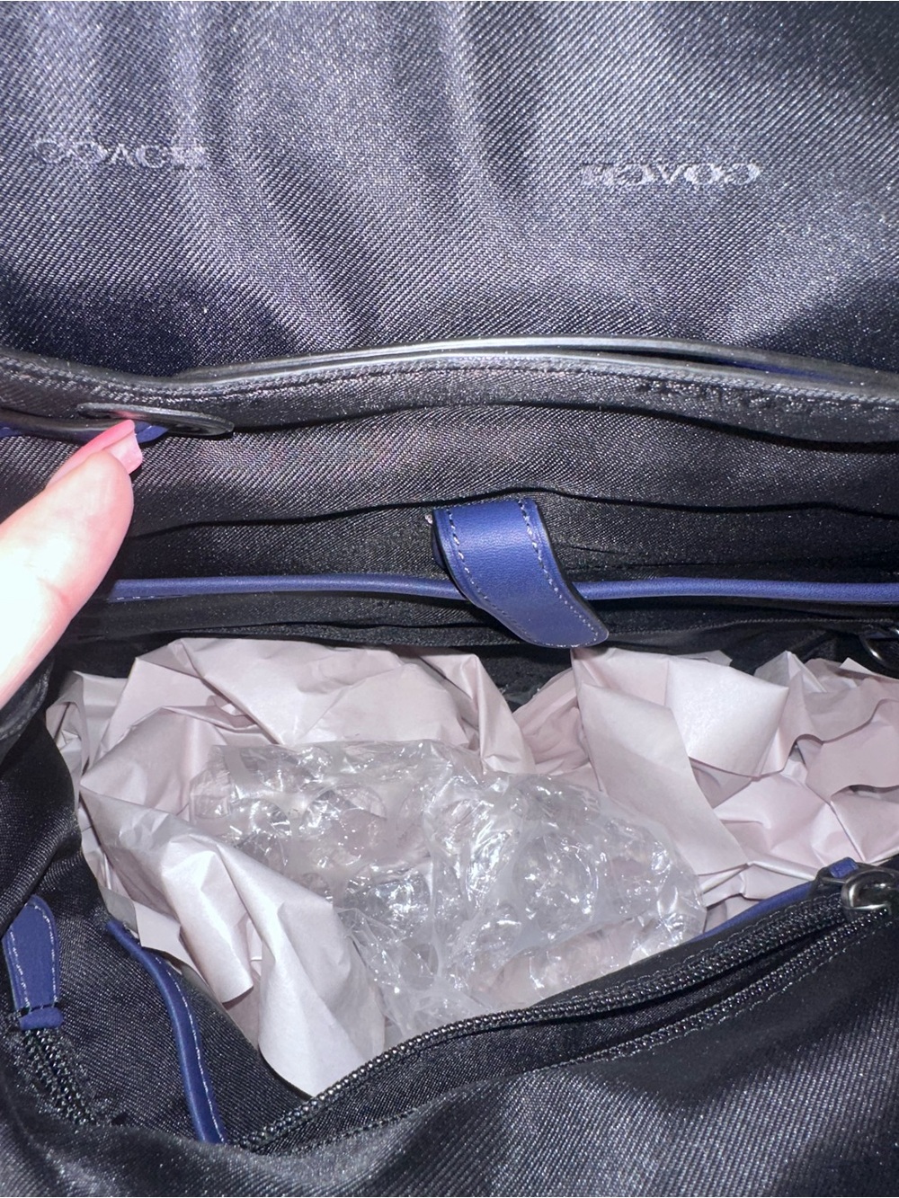 Coach Rivington Leather Backpack! - Picture 11 of 14